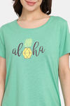 Rosaline Bloom Fest Knit Cotton Top (Pack of 2) -  Blue Green — thumbnail 6